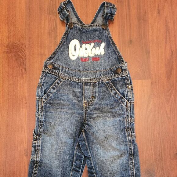 OSH KOSH BABY ADJUSTABLE OVERALLS SIZE 9 MONTHS - Picture 2 of 7
